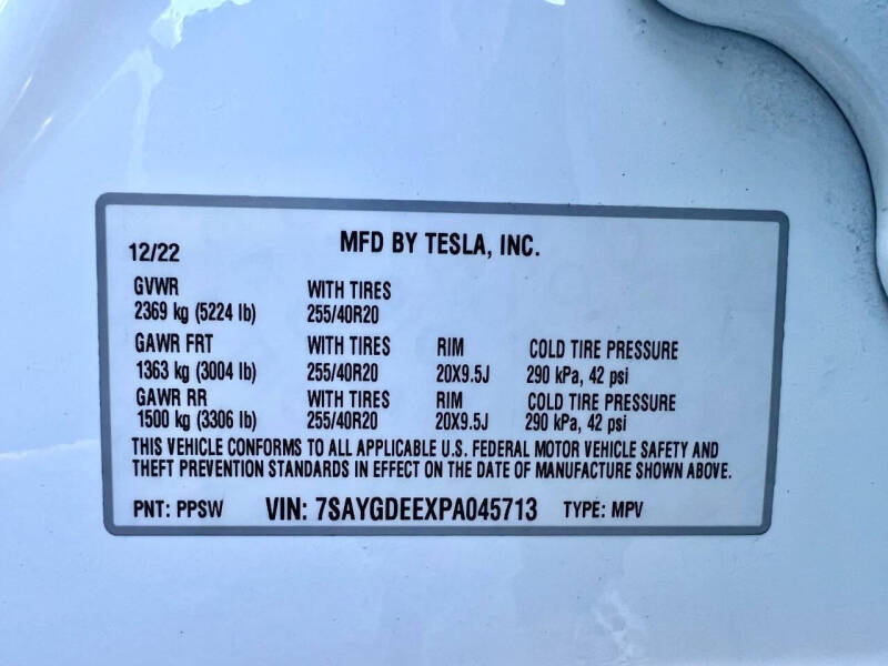 2023 Tesla Model Y Long Range