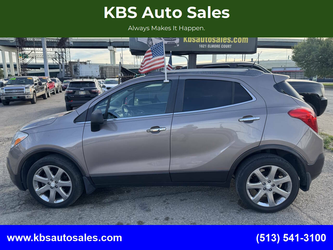 Brown 2013 Buick Encore Premium AWD Premium 4dr Crossover 1