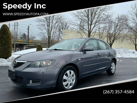 2008 Mazda MAZDA3 for sale at WhetStone Motors in Bensalem PA