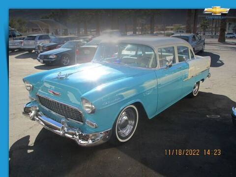 1955 Chevrolet sedan Complete Restoration for sale at One Eleven Vintage Cars in Palm Springs CA