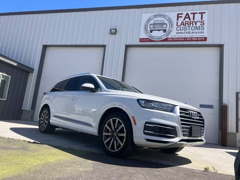 2017 Audi Q7 for sale at Fatt Larry's Customs in Sugar City ID