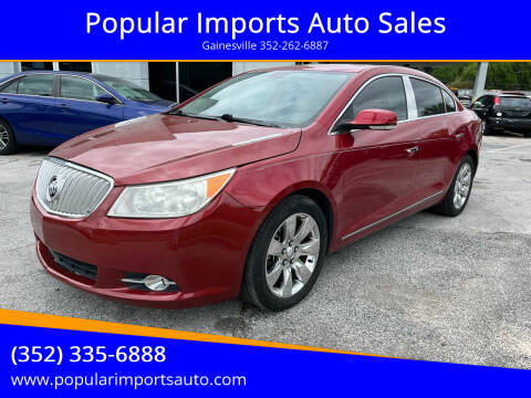 2013 Buick LaCrosse for sale at Popular Imports Auto Sales in Gainesville FL
