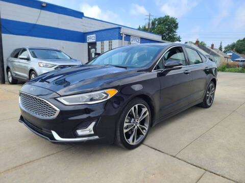 2019 Ford Fusion for sale at METRO CITY AUTO GROUP LLC in Lincoln Park MI