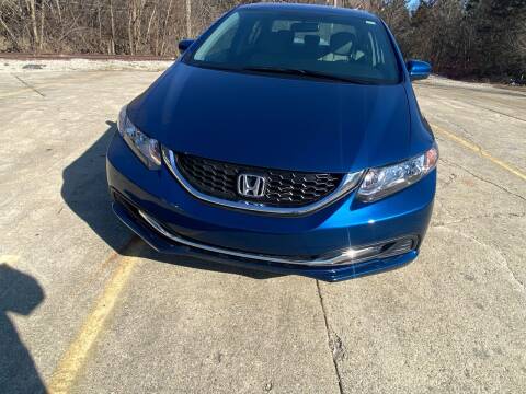 2015 Honda Civic for sale at ACTION AUTO GROUP LLC in Roselle IL