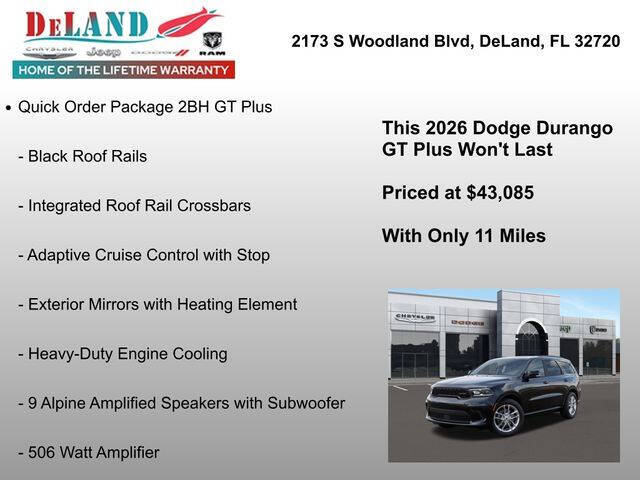 2026 Dodge Durango GT Plus