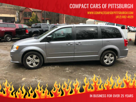 2013 Dodge Grand Caravan for sale at Compact Cars of Pittsburgh in Pittsburgh PA