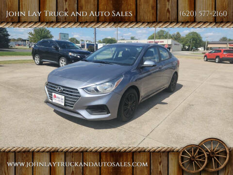 2019 Hyundai Accent for sale at John Lay Truck and Auto Sales in Independence KS