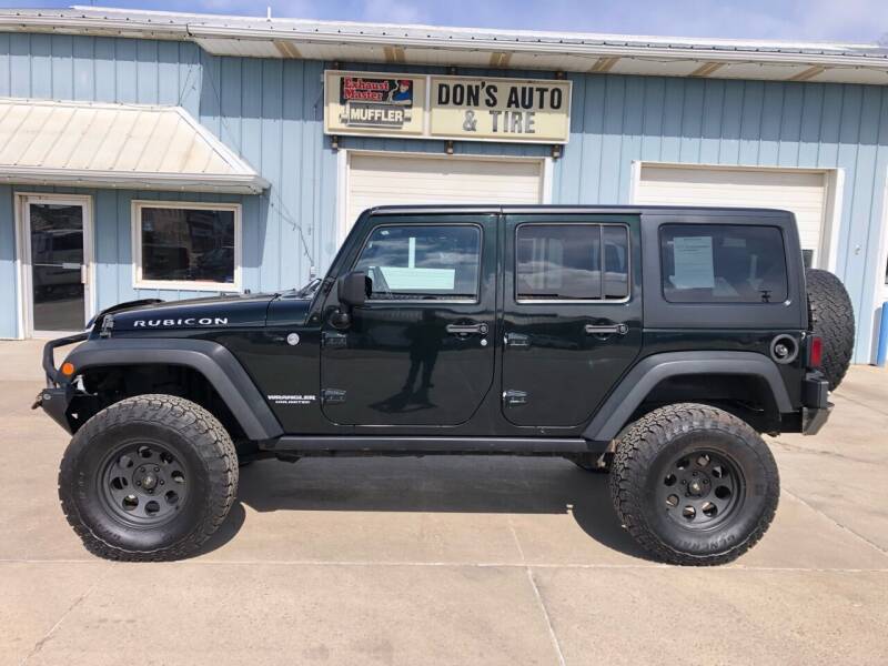 2012 Jeep Wrangler Unlimited for sale at Dons Auto And Tire in Garretson SD