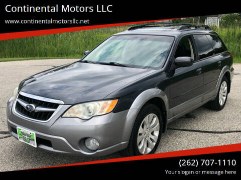 2009 Subaru Outback for sale at Continental Motors LLC in Hartford WI