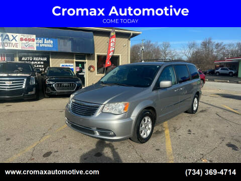 2013 Chrysler Town and Country for sale at Cromax Automotive in Ann Arbor MI