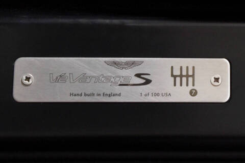 2017 Aston Martin V12 Vantage S Roadster