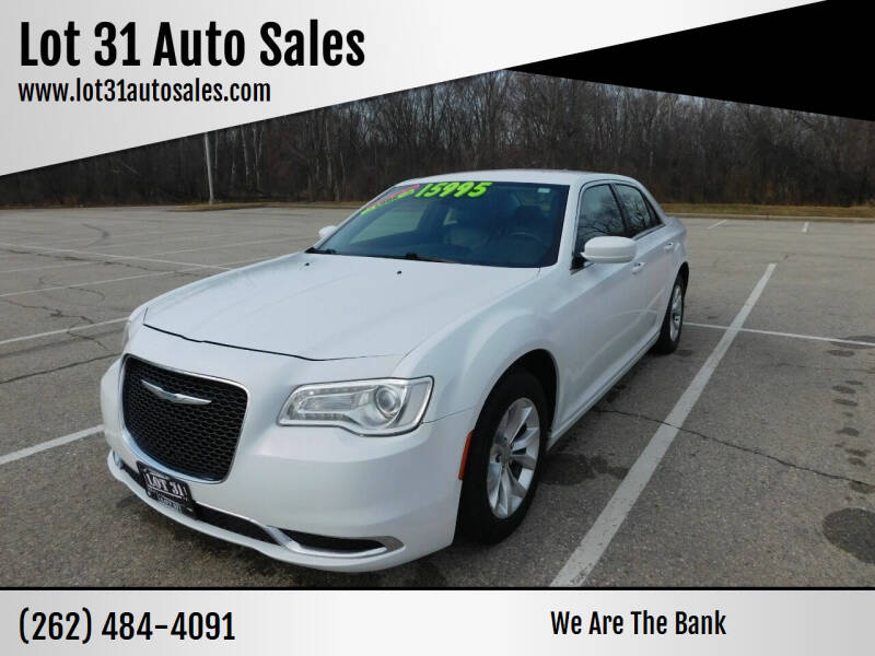 2015 Chrysler 300 for sale at Lot 31 Auto Sales in Kenosha WI