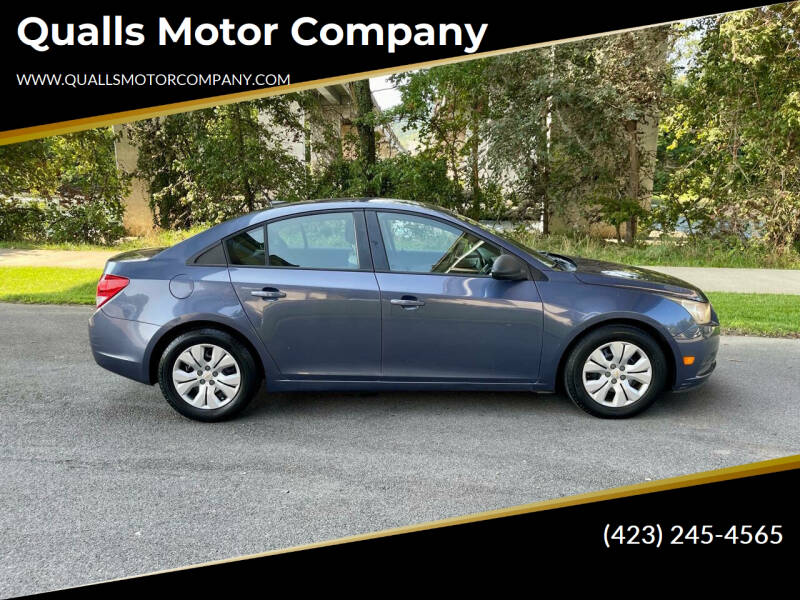 2013 Chevrolet Cruze for sale at Qualls Motor Company in Kingsport TN