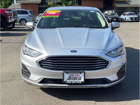 2019 Ford Fusion Hybrid for sale at Carros Usados Fresno in Clovis CA