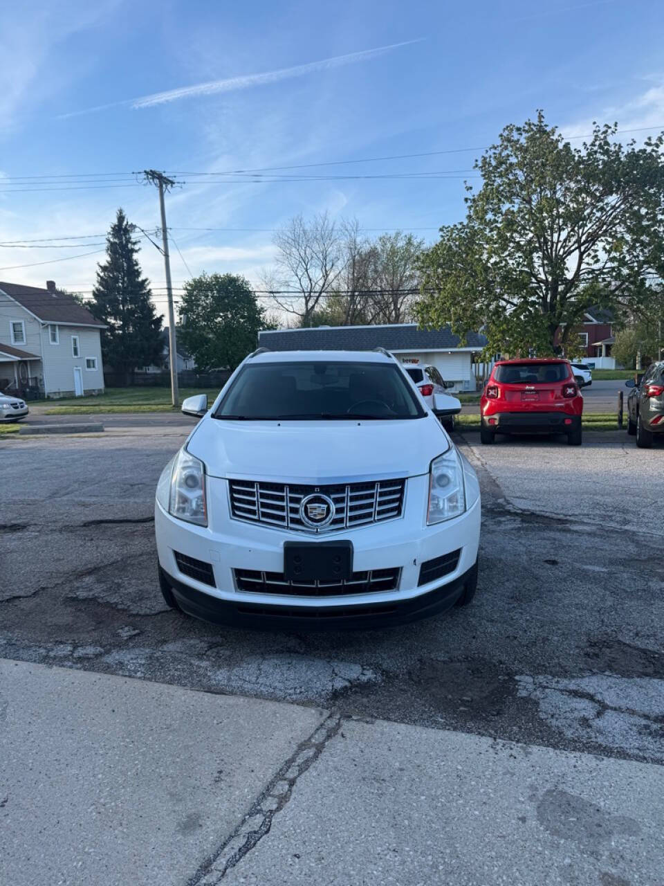 WHITE 2015 Cadillac SRX Base 4dr SUV 2