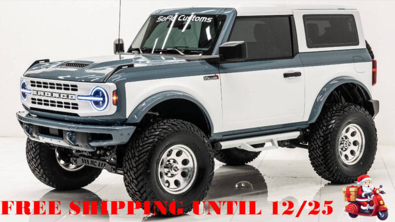 2023 Ford Bronco for sale at SoFlo Customs in Fort Lauderdale FL