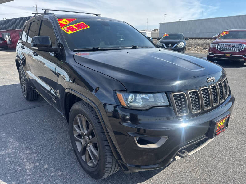 2017 Jeep Grand Cherokee for sale at Top Line Auto Sales in Idaho Falls ID