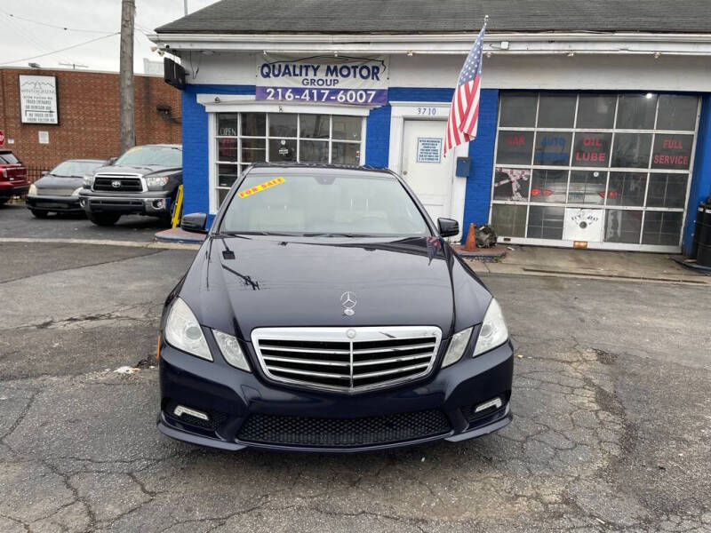 2011 Mercedes-Benz E-Class for sale at Quality Motor Group in Cleveland OH