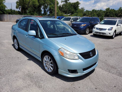 2009 Suzuki SX4 for sale at Jamrock Auto Sales of Panama City in Panama City FL