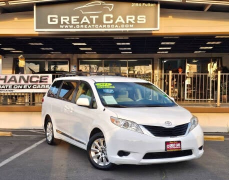 2013 Toyota Sienna for sale at Great Cars in Sacramento CA