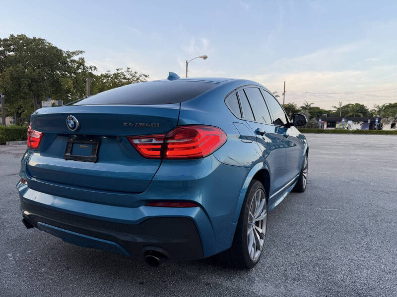 2017 BMW X4 M40i