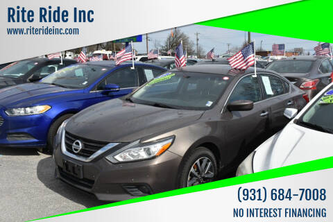 2017 Nissan Altima for sale at Rite Ride Inc 2 in Shelbyville TN