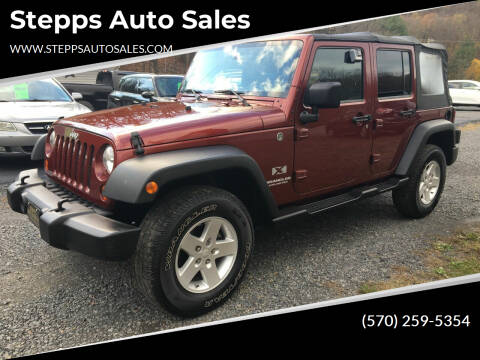 2009 Jeep Wrangler Unlimited for sale at Stepps Auto Sales in Shamokin PA
