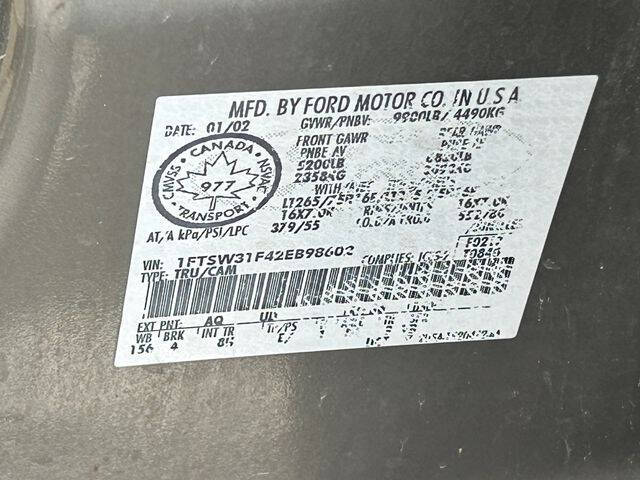 2002 Ford F-350 Super Duty