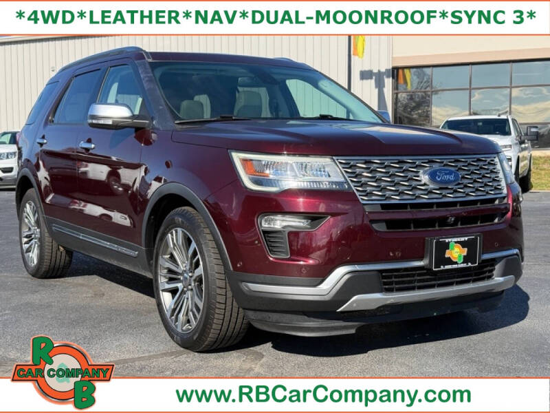 2018 Ford Explorer for sale at R & B CAR CO in Fort Wayne IN