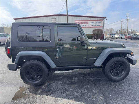 2010 Jeep Wrangler for sale at Keisers Automotive in Camp Hill PA