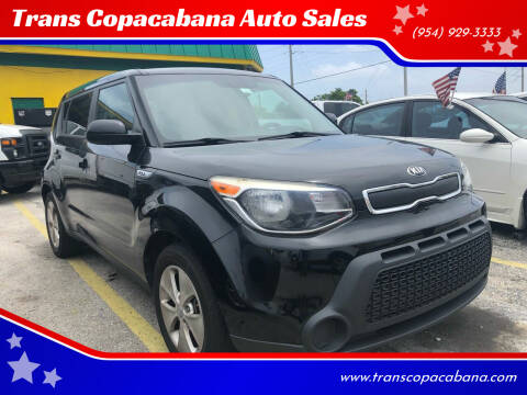 2016 Kia Soul for sale at TransCopacabana.Com in Hollywood FL
