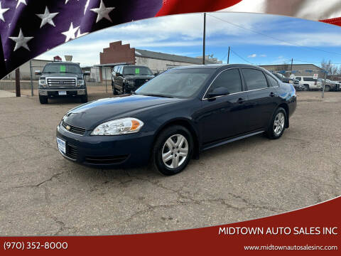 2010 Chevrolet Impala for sale at MIDTOWN AUTO SALES INC in Greeley CO