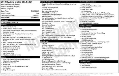 2019 Hyundai Elantra