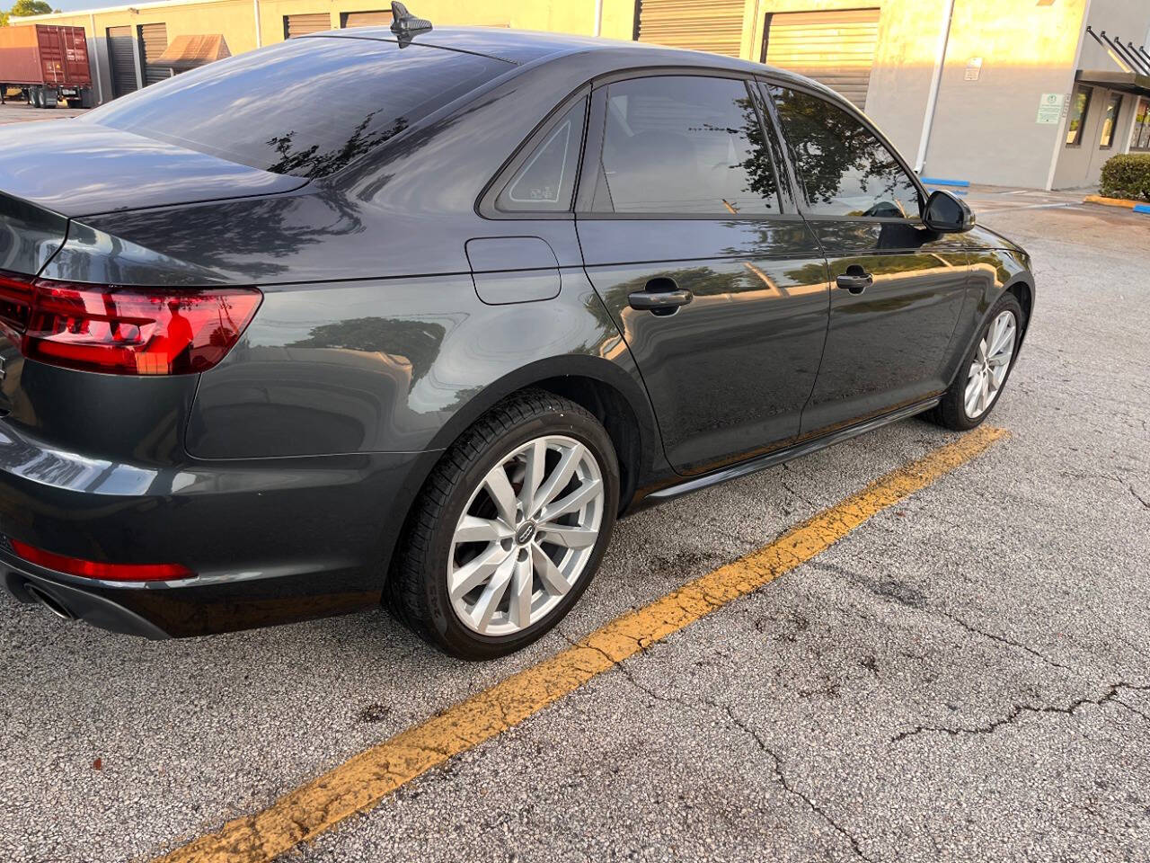 2018 Audi A4 for sale at M & J UNITED AUTO SALES in LAUDERDALE LAKES, FL