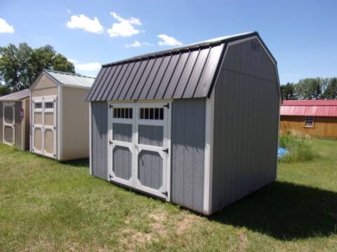  10 x 12 side lofted barn for sale at Extra Sharp Autos in Montello WI