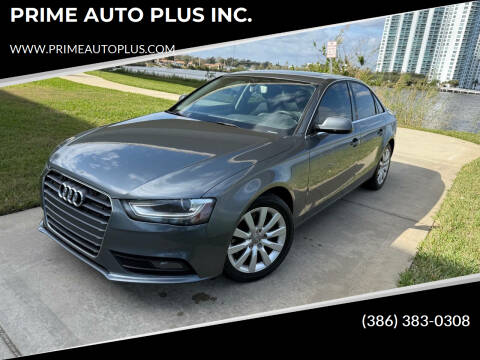 2013 Audi A4 for sale at PRIME AUTO PLUS INC. in Daytona Beach FL