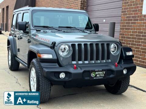 2021 Jeep Wrangler Unlimited for sale at Effect Auto in Omaha NE