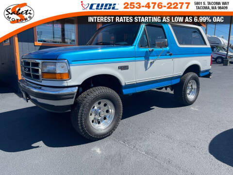1994 Ford Bronco for sale at Sabeti Motors in Tacoma WA