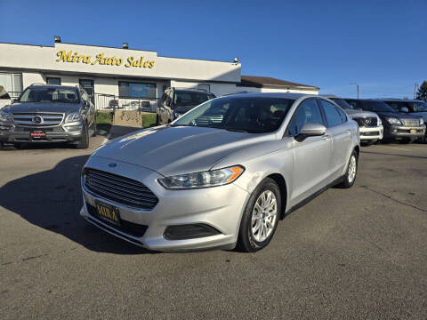 2016 Ford Fusion for sale at MIRA AUTO SALES in Cincinnati OH