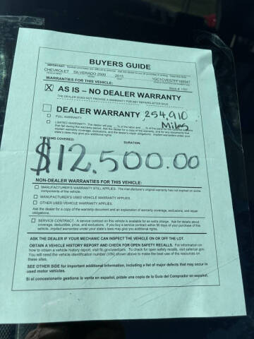 2015 Chevrolet Silverado 2500HD