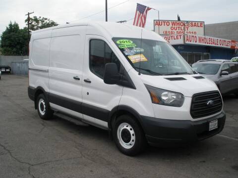 2015 Ford Transit Cargo for sale at AUTO WHOLESALE OUTLET in North Hollywood CA