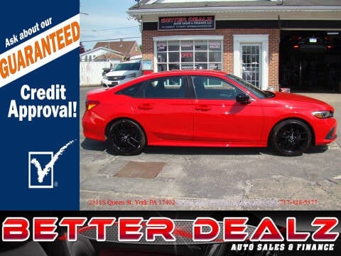 2022 Honda Civic for sale at Better Dealz Auto Sales & Finance in York PA