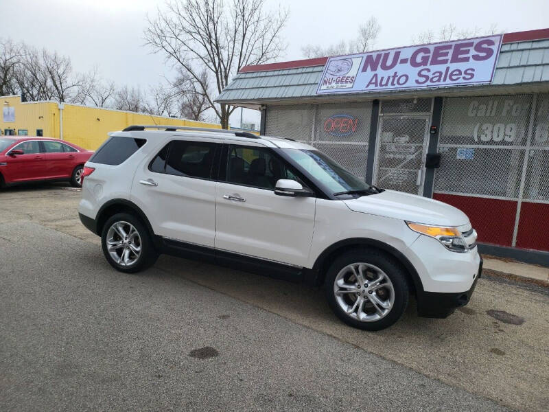 2014 Ford Explorer for sale at Nu-Gees Auto Sales LLC in Peoria IL
