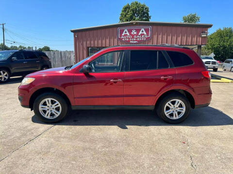 2010 Hyundai Santa Fe for sale at A & A Auto Sales in Fayetteville AR
