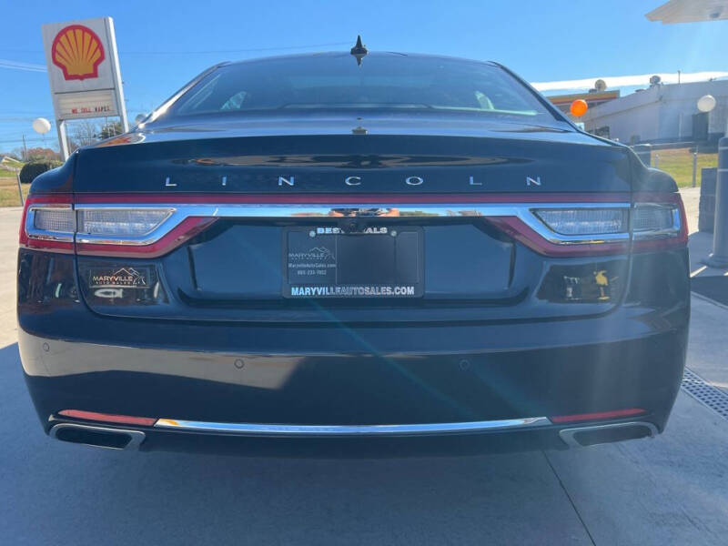 2018 Lincoln Continental Reserve