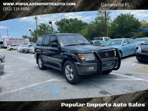 1998 Toyota Land Cruiser for sale at Popular Imports Auto Sales in Gainesville FL
