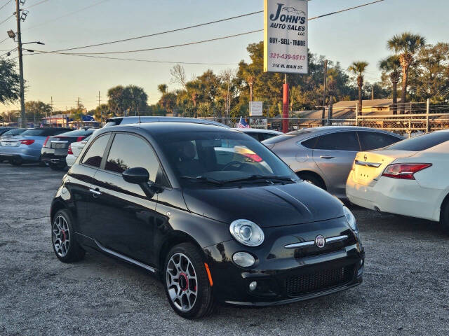 2012 FIAT 500 for sale at JOHNS AUTO SALES LLC in Apopka, FL