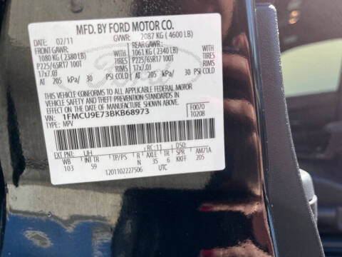 2011 Ford Escape Limited