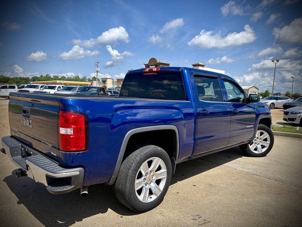 Blue 2014 GMC Sierra 1500 SLE 4