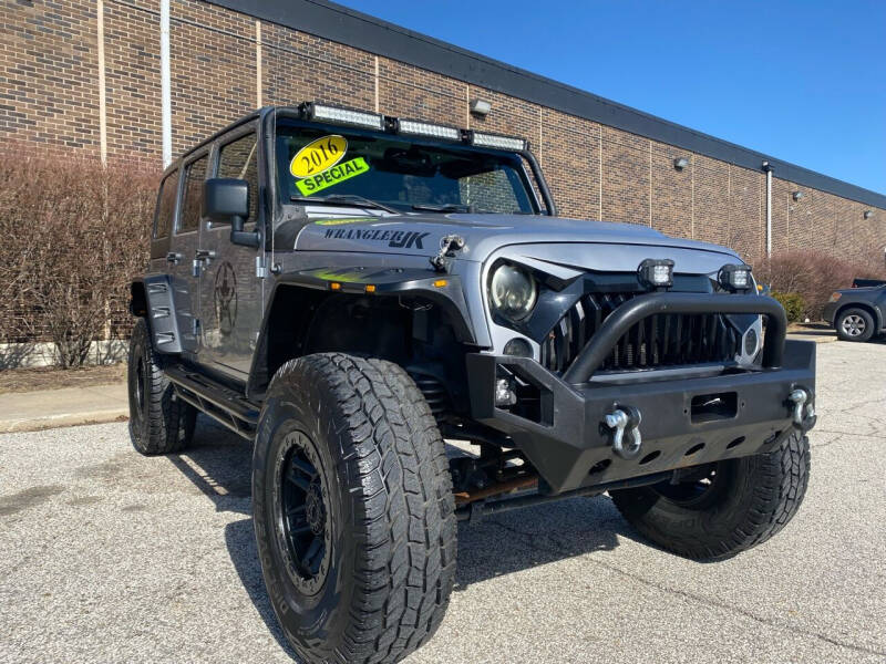 2016 Jeep Wrangler Unlimited for sale at Classic Motor Group in Cleveland OH